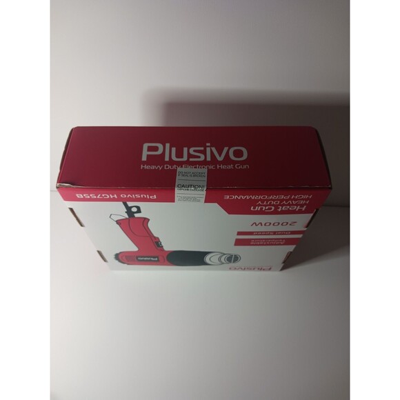 Plusivo Heat Gun New in Box Heavy Duty Electric, 2000W Tool Hobby Garage Art - Picture 2 of 6